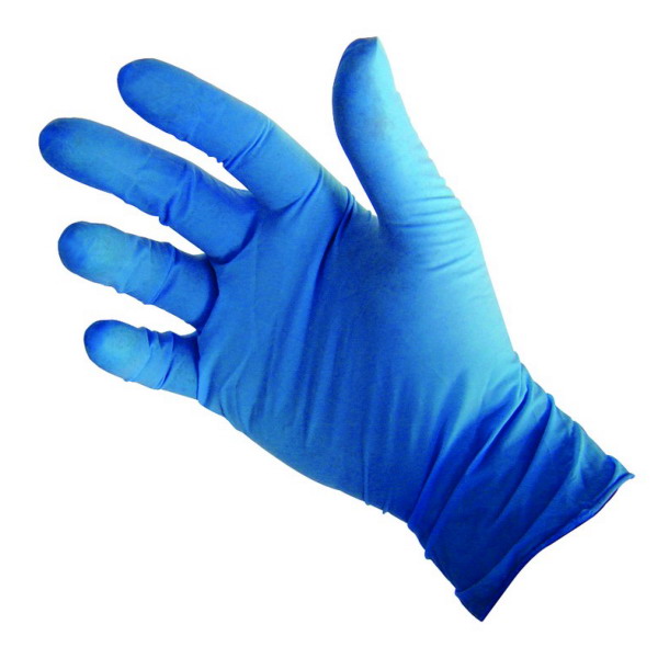 Gants Latex Bleu L - 100 pcs NP